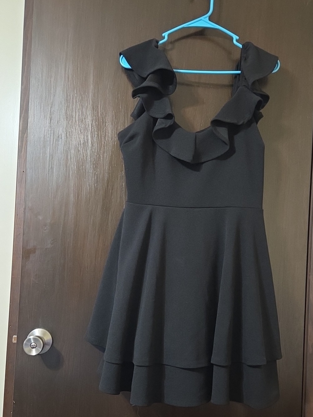 Crystal Doll Ladies Dress black XL